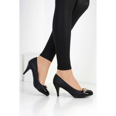 Plop lodičky J301B černé – Zboží Dáma