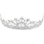 Štrasová korunka do vlasů s očky Varianta: crystal, Balení: 1 ks – Zboží Dáma