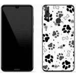 Pouzdro mmCase Gelové Huawei Y7 (2019) - psí tlapky 1 – Zboží Mobilmania