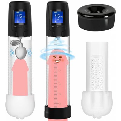 Paloqueth Automatic Penis Vacuum Pump Rechargeable – Zboží Dáma