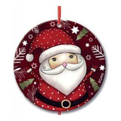 Egan Vánoční Santa Claus 7 x 7 cm – Hledejceny.cz
