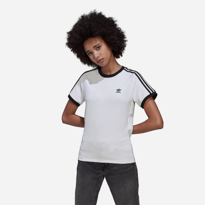 adidas Originals Slim 3 Stripes Tee HM6412 – Zboží Mobilmania