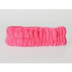 XPOSE® Kosmetická čelenka ARIA - tmavě růžová, Mikroplyš – Zboží Dáma