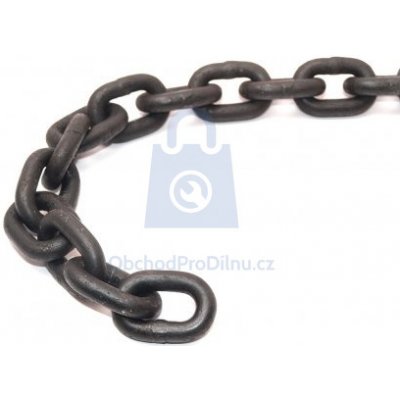 Řetěz vysokopevnostní tř. 8, EN 818-2 18 x 54 mm 1 m – Zbozi.Blesk.cz