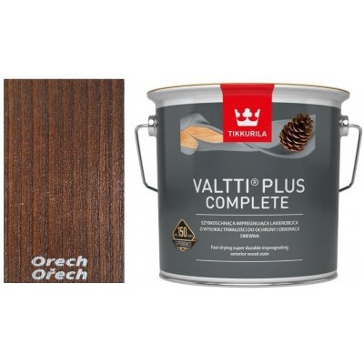 Tikkurila Valtti Plus Complete 0,75 l ořech – Zboží Mobilmania
