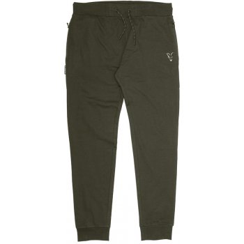 Fox Tepláky Collection Black Green & Silver Lightweight Joggers