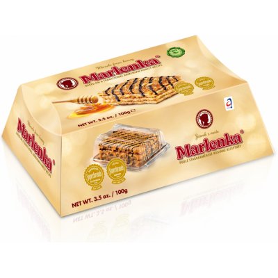 Marlenka Medový dortík s kakaem 100 g – Hledejceny.cz