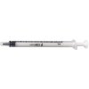 Medilab Injekční stříkačka 3-dílná, Luer Slip bezezbytková 1 ml 100 ks