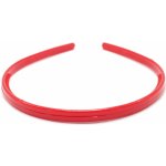 Červená plastová čelenka – Zboží Dáma