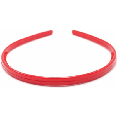 Červená plastová čelenka – Zboží Dáma
