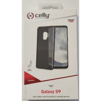 Pouzdro Celly zadní kryt Gelskin Samsung Galaxy S9, černé – Zbozi.Blesk.cz