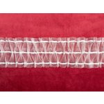 Řasící stuha RS-016 mašličky - šířka 7,5 cm - řasení 1:2 – Zboží Dáma