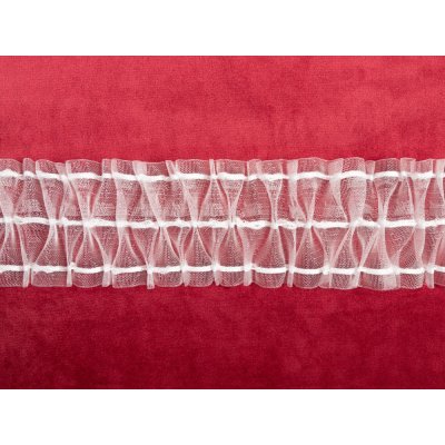 Řasící stuha RS-016 mašličky - šířka 7,5 cm - řasení 1:2 – Zboží Dáma