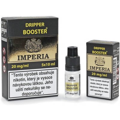 Boudoir Samadhi s.r.o. IMPERIA Dripper Booster PG30/VG70 20mg 5x10ml – Zbozi.Blesk.cz