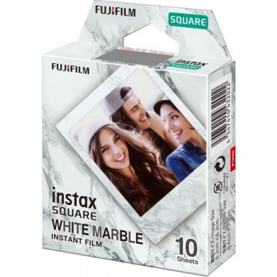 Instantní film Fujifilm INSTAX square film WHITEMARBLE 10 fotografií – Zboží Mobilmania