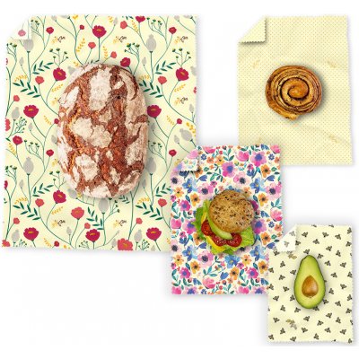 BajaBee Voskované ubrousky 40x48cm 23x31cm 23x31cm 17x23cm 1ks – Zboží Dáma