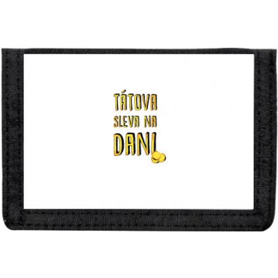 Peněženka na suchý zip Tátova sleva na dani – Sleviste.cz