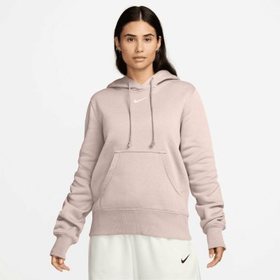 Nike SPORTSWEAR PHOENIX FLEECE dámská mikina růžová – Sleviste.cz