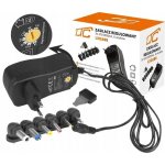 Regulovatelný napájecí adaptér 3-12V 2500mA + 6 koncovek – Sleviste.cz