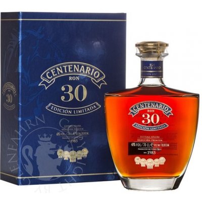 Ron Centenario Edición Limitada 30 Sistema Solera Rum 40% 0,7 l (tuba)