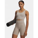 Under Armour Meridian Fitted Crop Tank Hnědá – Zboží Mobilmania