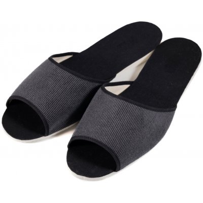 Bokap domácí pantofle 017 šedá manžestr – Zbozi.Blesk.cz