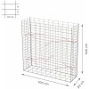 Pletiva TopGabion Gabionový koš bez víka: 100×30×100 cm - oko sítě 10×5 cm