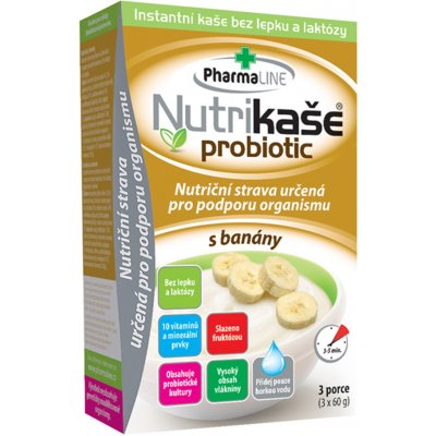 MOGADOR Nutrikaše probiotic s banány 3x60 g – Zboží Dáma