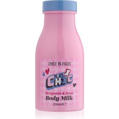 Emily In Paris Bergamot and Rose tělové mléko pro ženy 300 ml – Zboží Dáma