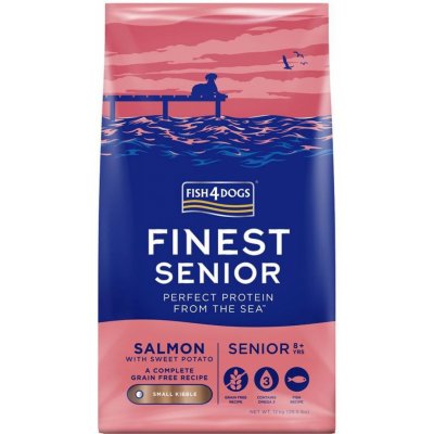 FISH4DOGS Finest Senior Salmon large 12 kg – Zboží Mobilmania