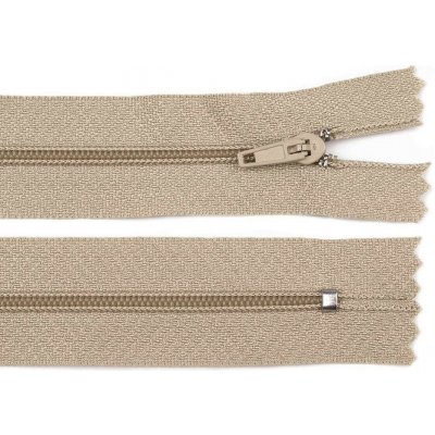 Spirálový zip No 3 délka 40 cm pinlock Varianta: 307 krémová, Balení: 1 ks – Hledejceny.cz
