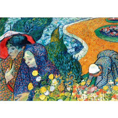 Bluebird Vzpomínka na zahradu v Ettenu Ženy a Arles 1888 1000 dílků – Zboží Mobilmania