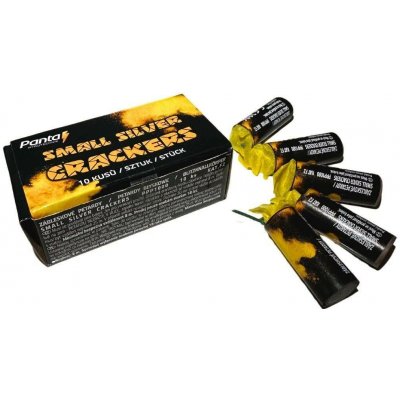 Petardy SMALL SILVER CRACKERS 10 ks – Zbozi.Blesk.cz