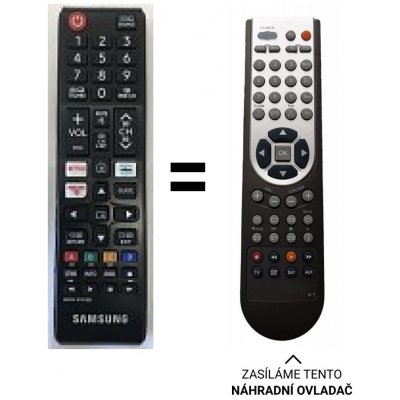 Dálkový ovladač Predátor pro Samsung QE43Q64T – Sleviste.cz