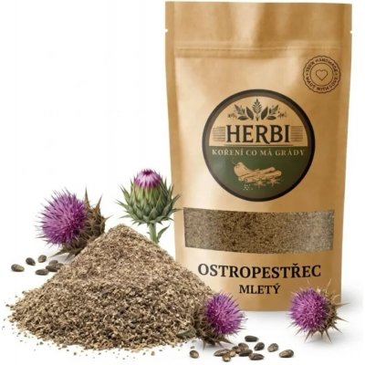 Herbi Ostropestřec mariánský mletý, 200 g – Hledejceny.cz