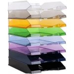 Victoria office plastový odkladač transparentní čirý – Zboží Mobilmania