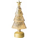 MagicHome Vianoce Stromeček MagicHome Vánoce, sklo, 10xLED teplá bílá, 12x8x29 cm, 3xAAA – Hledejceny.cz