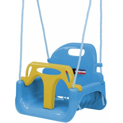 Aga4Kids houpačka s ohrádkou Modrá – Zboží Mobilmania