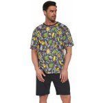 Cornette 323/108 Mexico 2 pánské pyžamo krátké tm.šedé – Hledejceny.cz