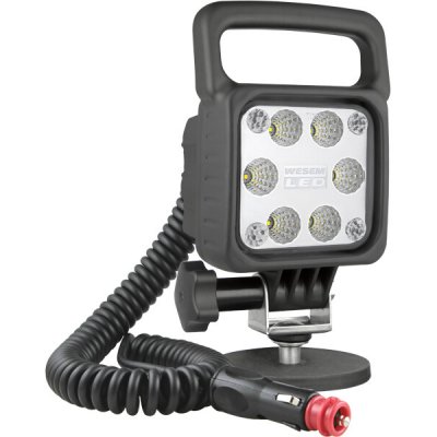 WESEM (POLAND) Pracovní světlo LED 100x100-50° 1500lm 12/24V + kabel 8m, držák, 47432 – Hledejceny.cz