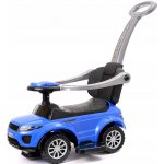 Lorelli auto s vodicí tyčí modré – Zboží Mobilmania