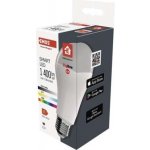 Emos Chytrá LED žárovka GoSmart A65 E27 14 W 94 W 1 400 lm RGB stmívatelná Zigbee ZQZ516R – Zboží Živě