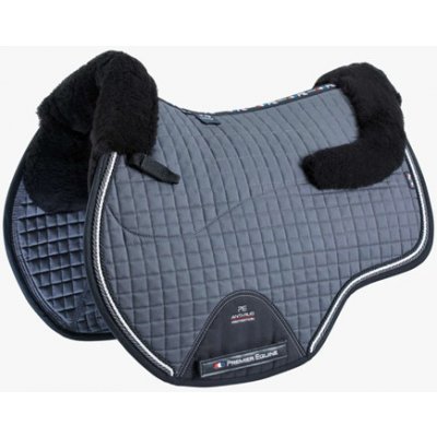 Premier Equine Dečka podsedlová šedá s černým beránkem – Zboží Dáma