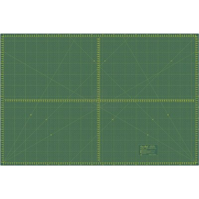 Donwei Řezací podložka na látky, patchwork DONWEI DW-12121, samosvorná, zelená, 90x60cm, vel. L , tloušťka 3mm