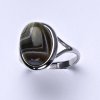 Prsteny Čištín Stříbrný prsten přírodní achát T 1454