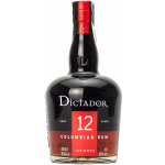 Dictador Rum 12y 40% 0,7 l (holá láhev) – Sleviste.cz