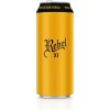 Pivo Rebel světlý ležák 11 žlutý 4,6% 0,5 l (plech)
