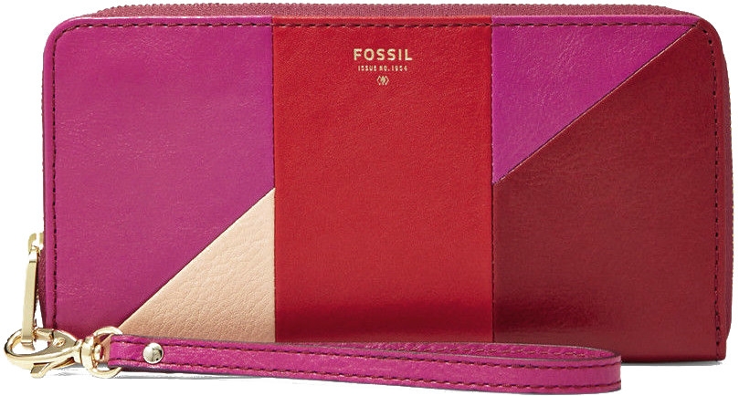 Fossil Patchwork kožená peněženka red pink multi od 2 750 Kč - Heureka.cz
