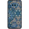 Pouzdro a kryt na mobilní telefon Samsung Pouzdro Mobiwear Glossy Samsung Galaxy S10e - G038G - Modré mandala květy