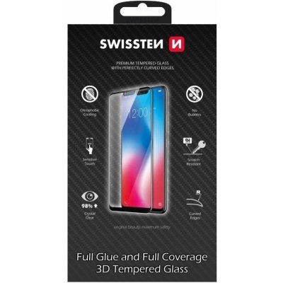 SWISSTEN ULTRA DURABLE 3D FULL GLUE GLASS APPLE IPHONE 14 PLUS ČERNÉ 8595217480261 – Zboží Živě
